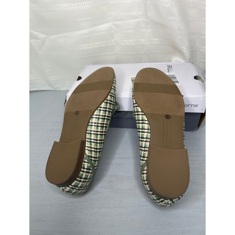 Liz Claiborne Granby Round Toe Loafers Green Multi Womens Size 5.5M - Picture 7 of 15